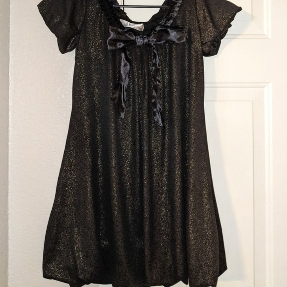 Gold/Black Sparkly Dress